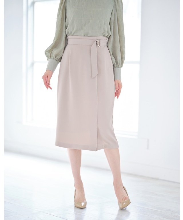 【@skinholictokyoセレクト】ベルト付きタイトスカート《Suger Color Collection》