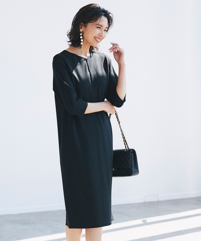 コクーンポンチワンピース《CEREMONY STYLE》