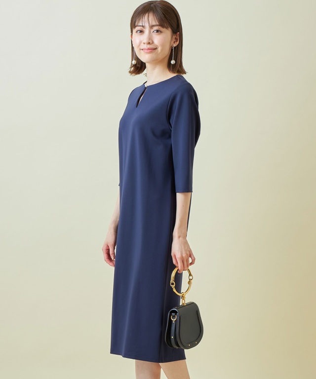 コクーンポンチワンピース《CEREMONY STYLE》