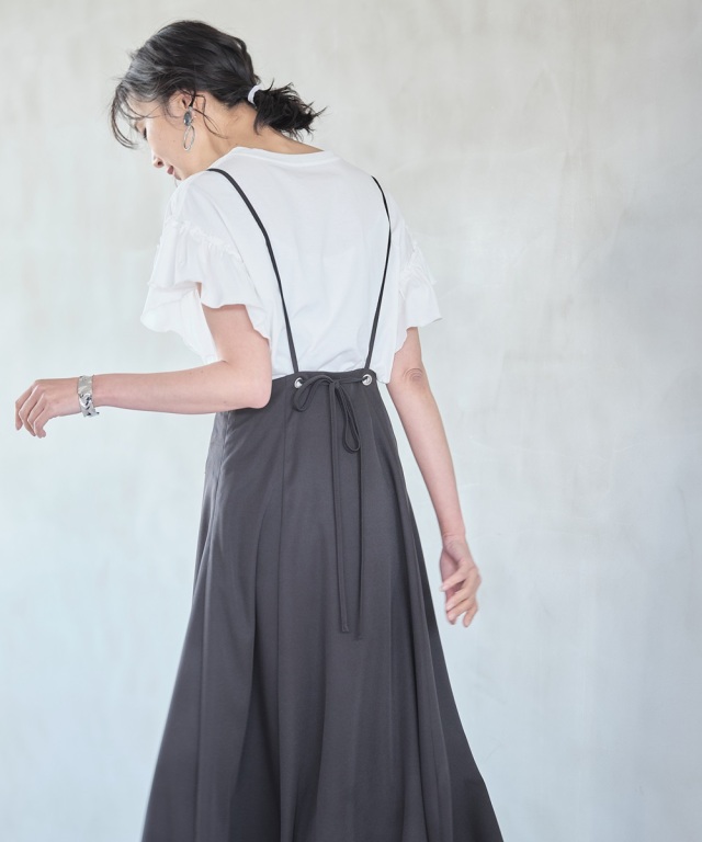 フリルスリーブTシャツ《2021 SUMMER STYLE 》