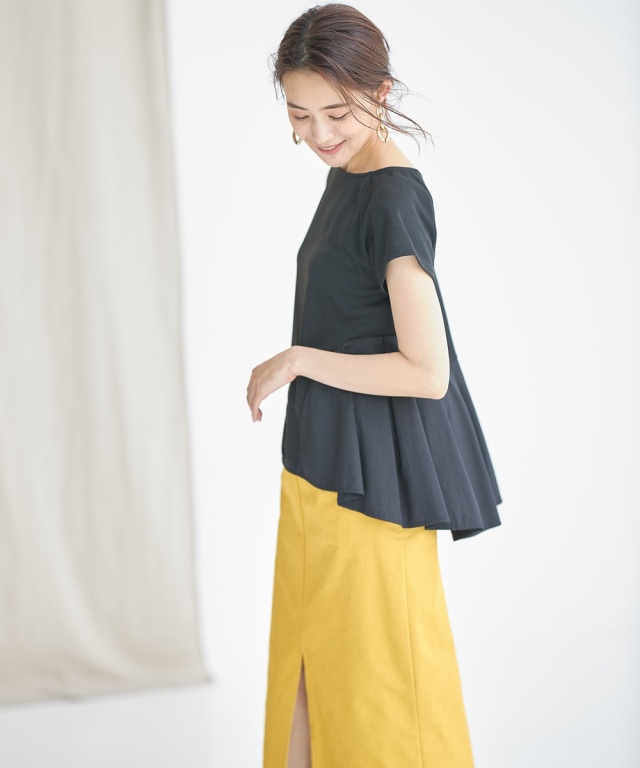 フィッシュテールカットプルオーバー