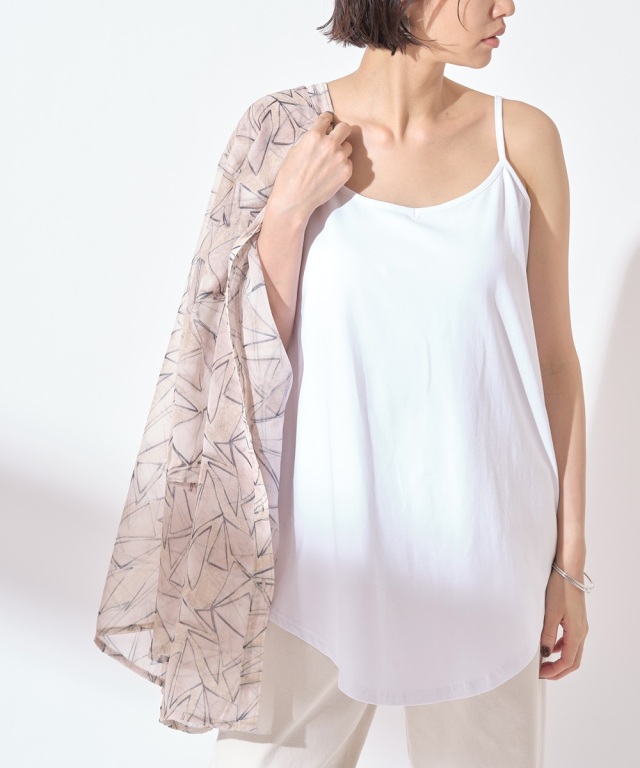 PUTUMAYO ♡ キャミソール uyu. キャミソール カップ付きバックオープンデザイン