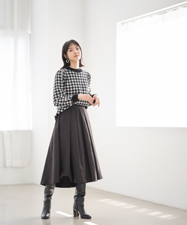 JOURNAL STANDARDジャカードニットプルオーバー 追加2》別注【LOGAN Knitting Mills】*RELUMEジャカードニット