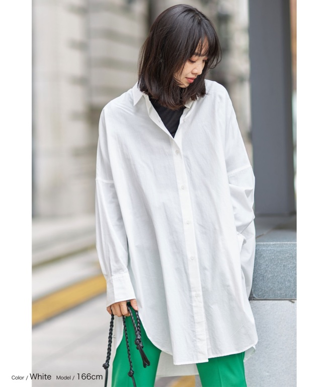 Lee 別注サイドスリットビッグシャツ サイドスリットビッグシャツ