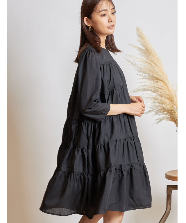 Reformation ブラック ミニ　ワンピース 楽天市場】コートワンピース ミニワンピ ビジュー 花 ストーン