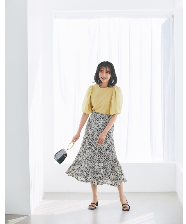 ☆archivio ストライプ フリル袖プルオーバー 新品