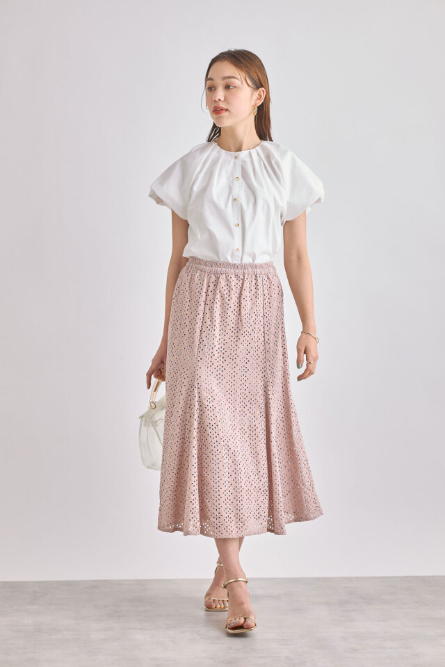 ☆ERDEM☆ Sale!! エレガントプリントコットンスカート♪ UK8 ☆ERDEM☆ Sale!! エレガントプリントコットンスカート♪ UK8