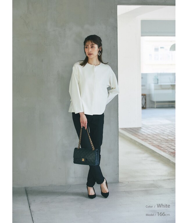 DONOBAN☆ アキロンコラボフリルツイードチェックバケットBAG