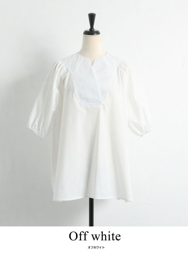 【超美品】 regleam パフスリーブ シャツ tfs-2912.jpg