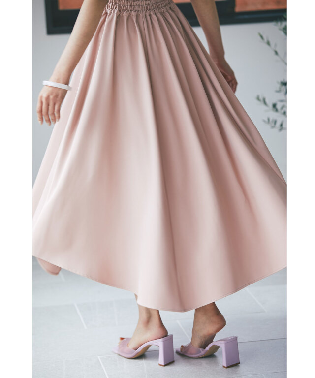 イレギュラーヘムスカート 