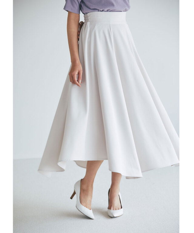 イレギュラーヘムスカート 