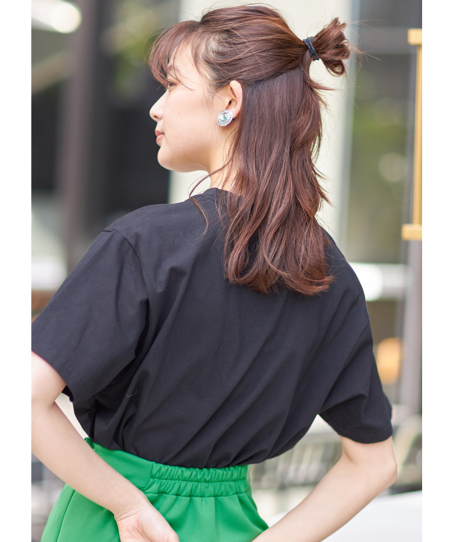 ラバーロゴプリントTシャツ