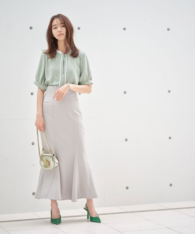 DRAWER 69,300円24S/S カットワークラグランノーカラーブラウス DRAWER 69,300円24S/S カットワークラグランノーカラーブラウス