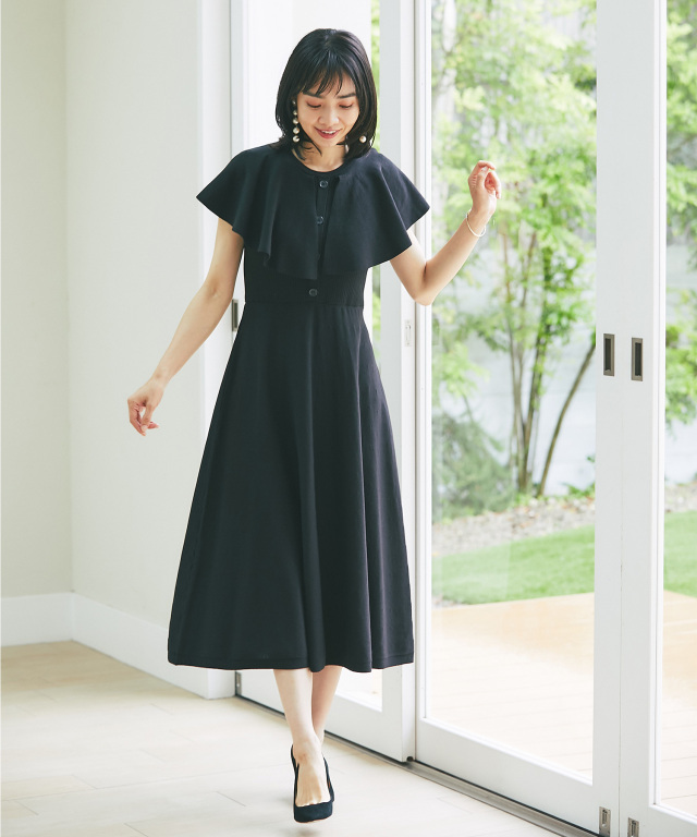 ロイヤルパーティー ROYAL PARTY 配色ベアフレアワンピース （グレー） -ファッション通販 FASHION WALKER 配色ライン入り ロイヤルパーティ配色ニットフレアワンピース