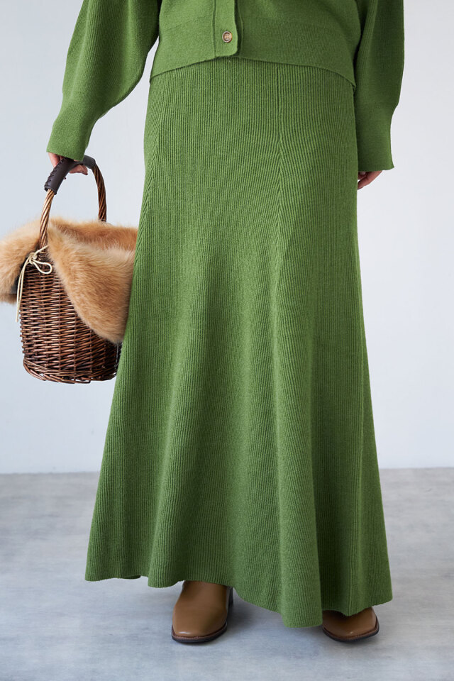 ニットマーメイドスカート※一部店舗のみ入荷