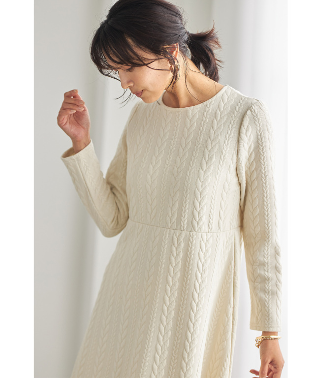 専用です。今期　SCAP小紋更紗ボーダー ワンピース 半袖　現在販売中　完売 9501OP012242S03.jpg