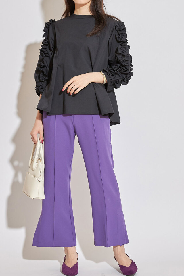 mam♡様 フリルスリーブブラウス