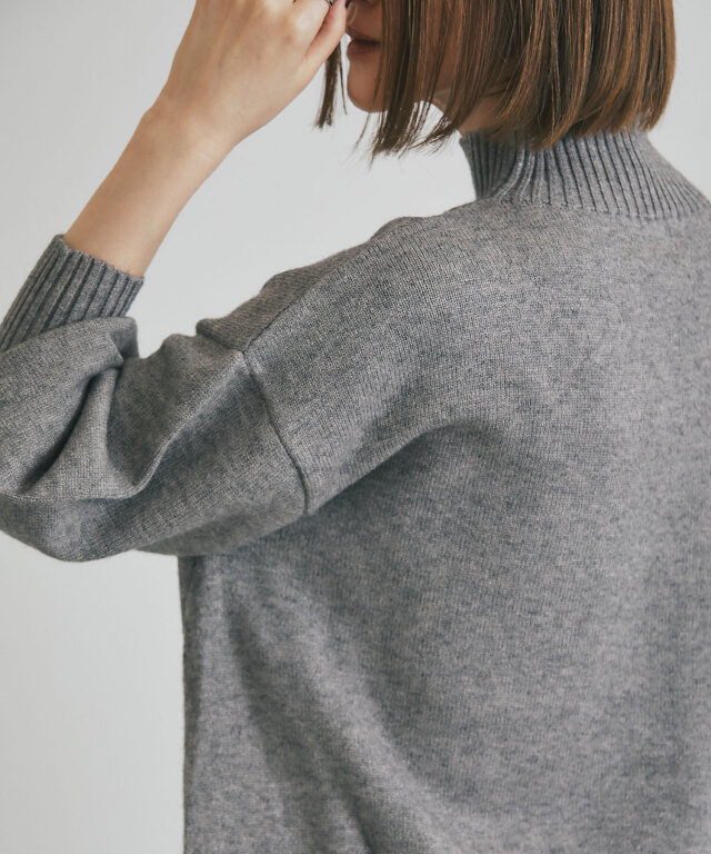 RITZ　凛月35点 シアバターオーバーサイズスリットニットプルオーバー