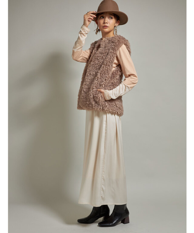 美品　nudevintage シアーカットソー 美品 nudevintage シアーカットソー