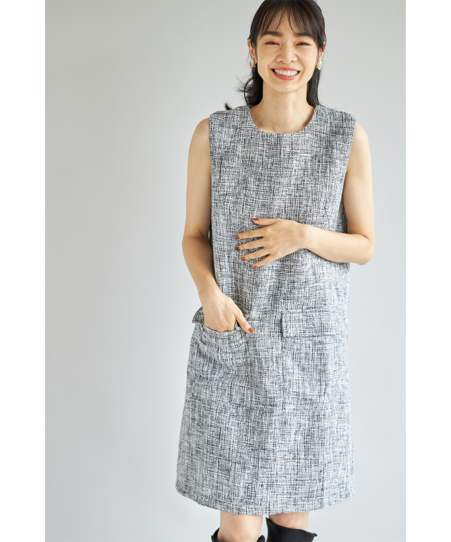 マシェリコラボ》ツイードミニジャンスカ