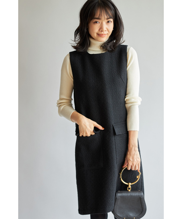 マシェリコラボ》ツイードミニジャンスカ