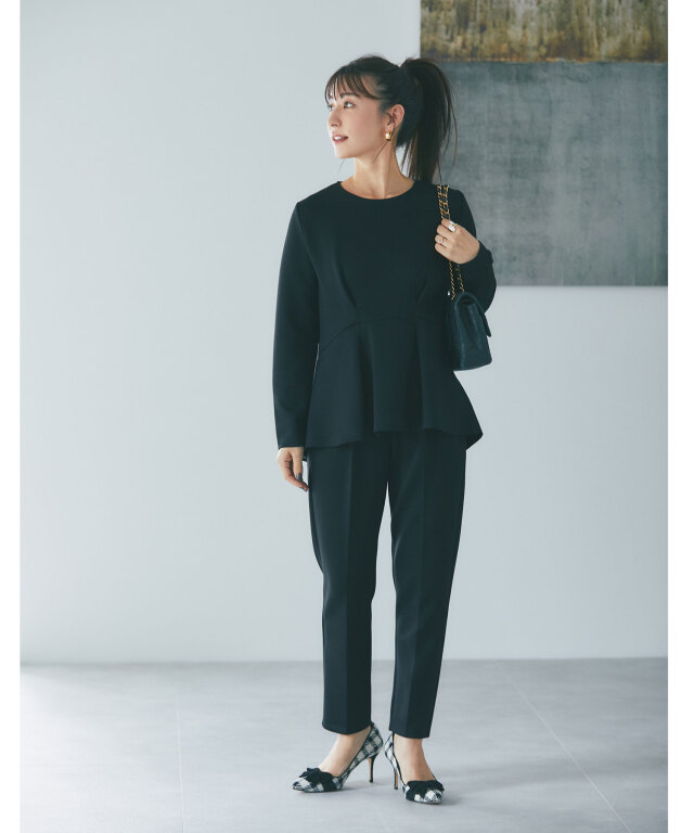 yuumiさんコラボ】ダンボールポンチペプラムプルオーバー