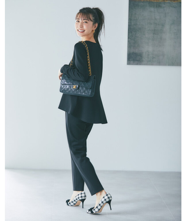 yuumiさんコラボ】ダンボールポンチペプラムプルオーバー