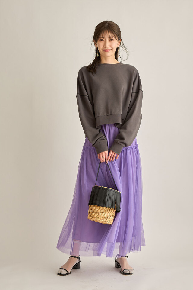 Ayaさん着用】フリンジエコラタンバッグ