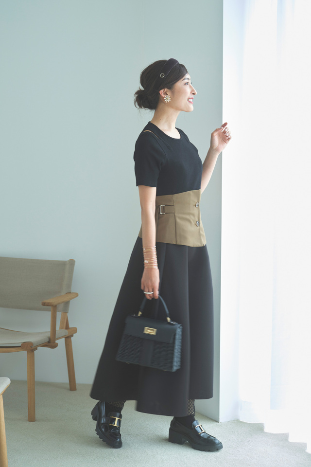 ダンボールフレアスカート