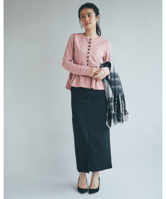 (A4サイズ)ふぅ神様の思うこと ペプラムポンチブラウス