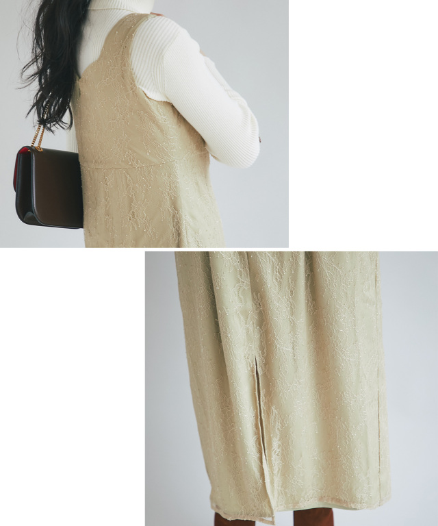 さら　ワンピース一式　2点セット レースセットワンピース