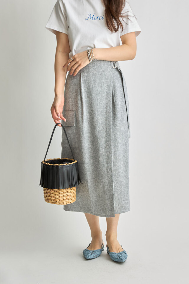 ライトツイードスカート