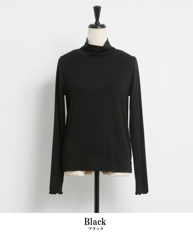 tシャツ テレコメローハイネックプルオーバー レディース テレコメローハイネックプルオーバー | ジョンブル公式通販