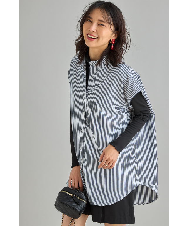 テレコハイネックプルオーバー