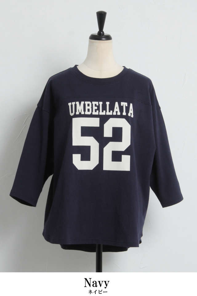 オーバーナンバーロゴTシャツ
