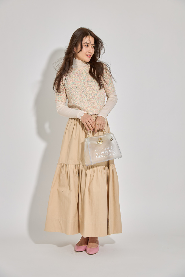 シャルレ　ふわっと愛らしいプルオーバー　 L〜LL trim_ofalv_item7ed99e9aa58c11e