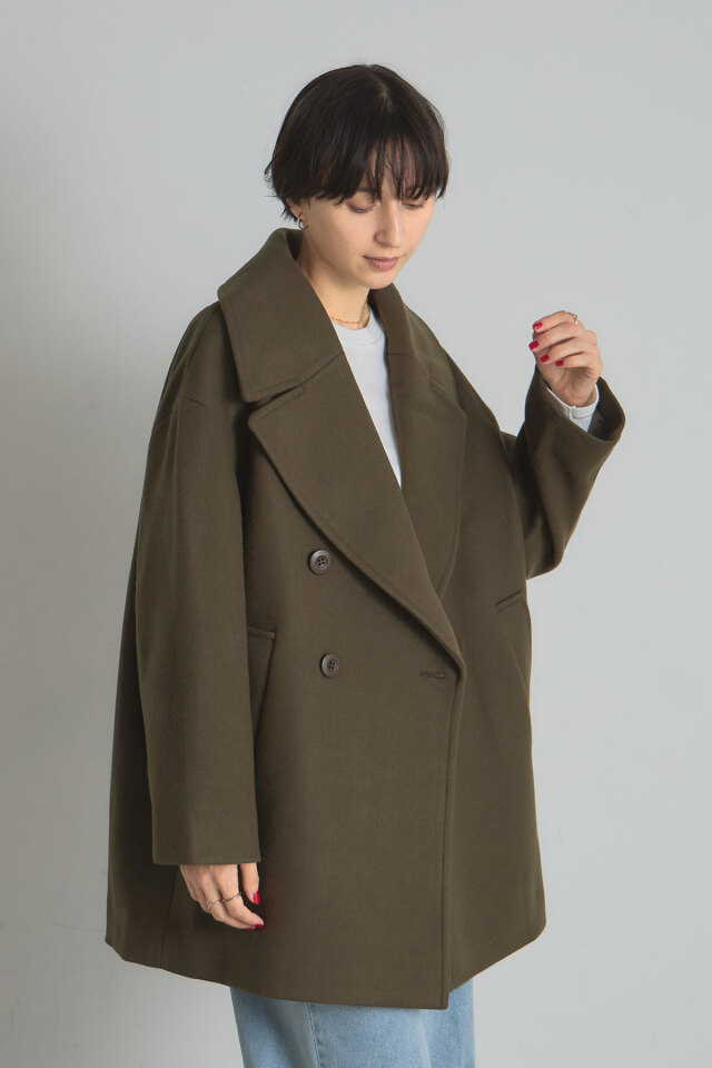 【最終値下げ】GIUNON ビックカラーコート GIUNON（ジウノン）の「big collar coat / ビッグカラーコート