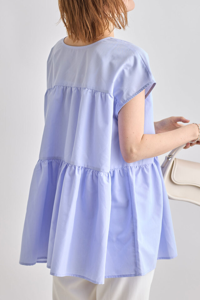 ティアードブラウス