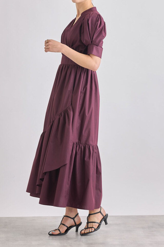 【美品　Rouje Paris カシュクールワンピース　サイズ36】 カシュクールワンピース