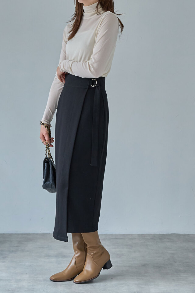【KAREN MILLEN】カーゴポケット☆ジップアップペンシルスカート KAREN MILLEN】カーゴポケット☆ジップアップペンシルスカート