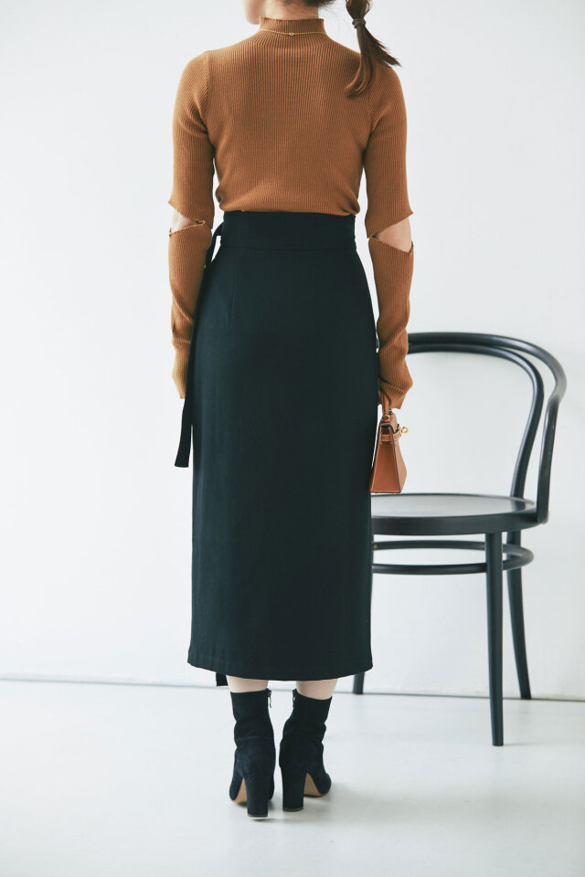 MARNI　ラップスカート MARNI ラップウールブレンドスカート | jentestore