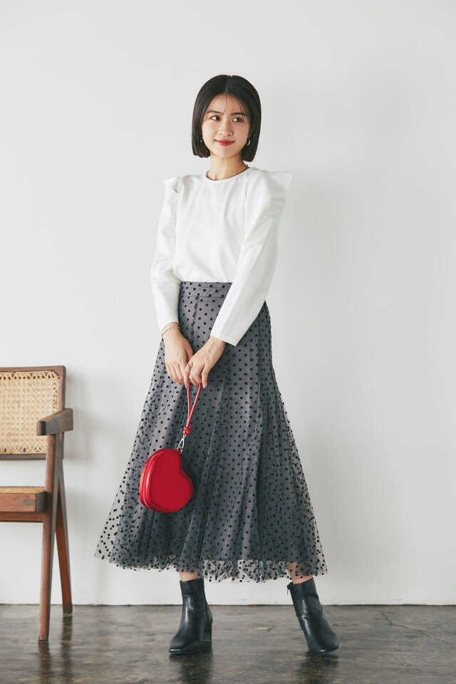 ダックス　トップス　ロングスリーブ ロングスリーブ トップ | Black