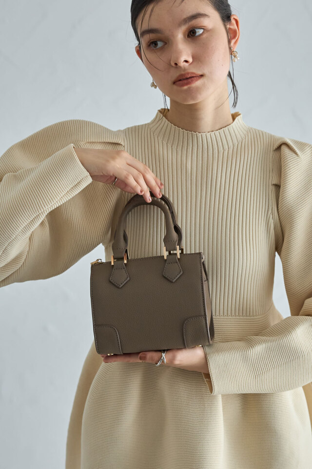 ミニボストンバッグ【miel/ミエル】