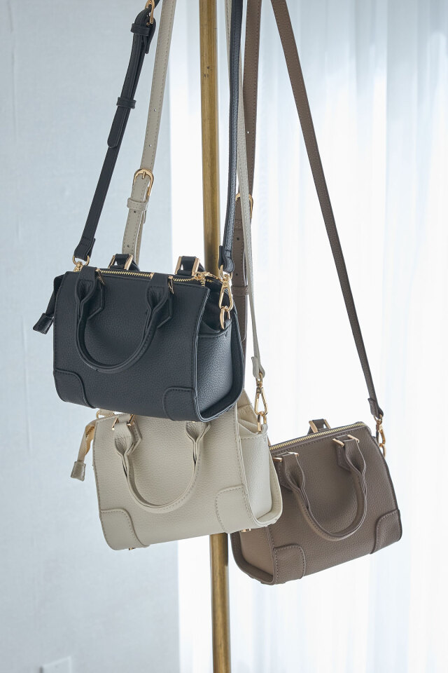 ミニボストンバッグ【miel/ミエル】