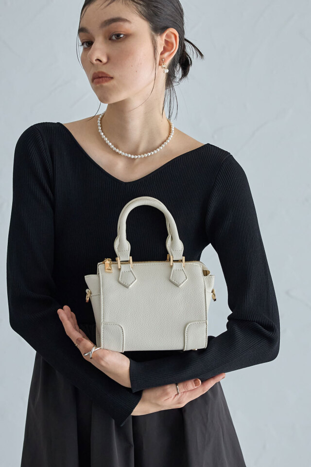 ミニボストンバッグ【miel/ミエル】