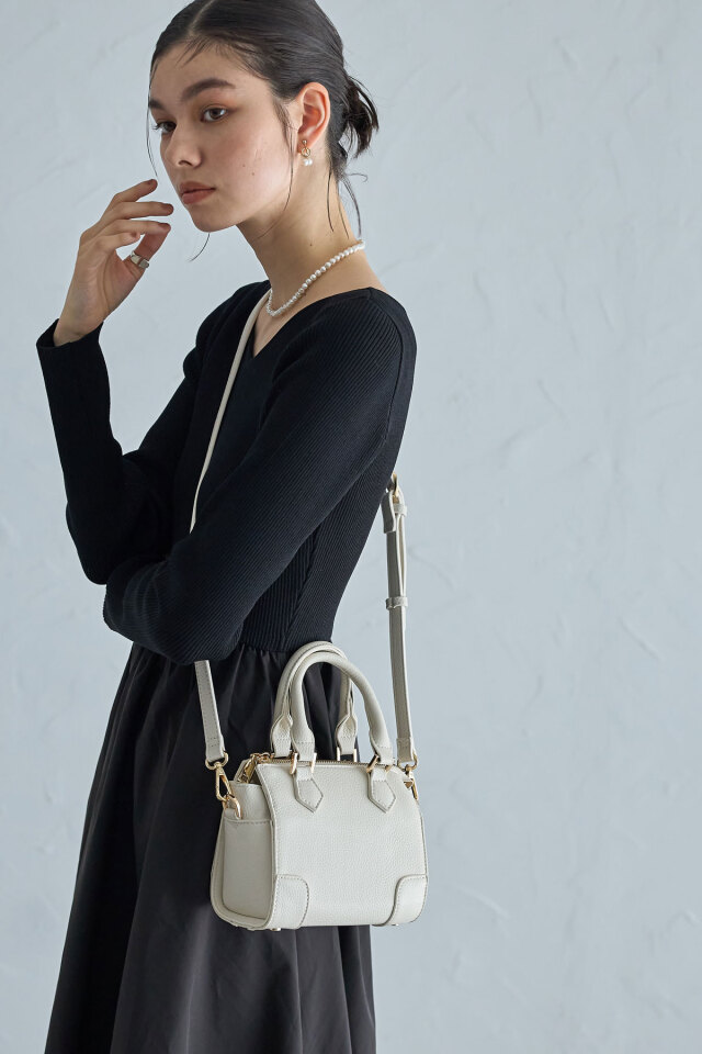 ミニボストンバッグ【miel/ミエル】