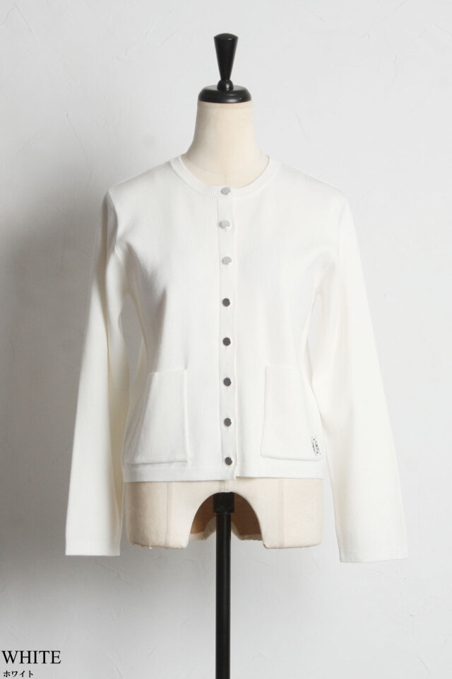 エンブロイダリージャケットカーディガン