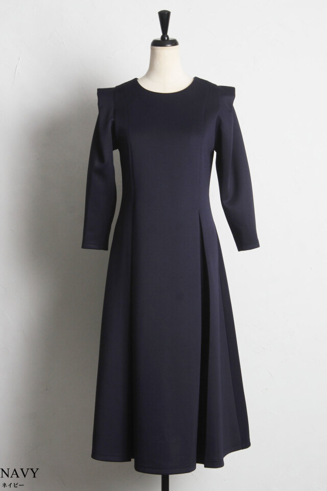 ADORE 2024ss　クリアボンディング ワンピース　紺 ADORE 2024ssクリアボンディング ワンピース紺