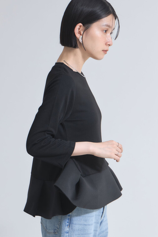 ゆうき様 お決まりです。デッサン シャンブレーデニムのペプラム