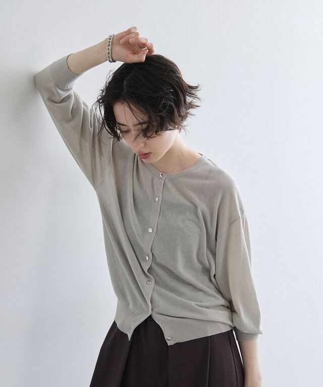 花粉ブロック】【UV】【ウォッシャブル】【接触冷感】クルーネック